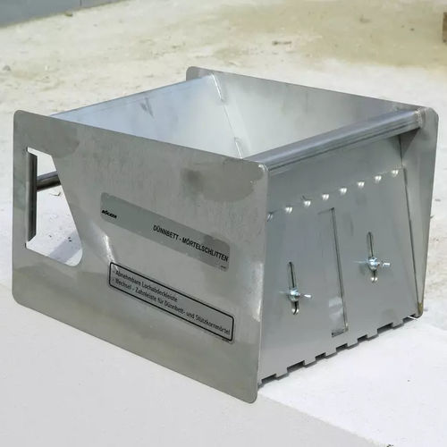 Bac à mortier en acier inoxydable - Böcker Maschinenwerke GmbH - pour la construction