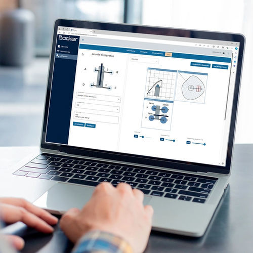 Logiciel de simulation - LiftPlanner - Böcker Maschinenwerke GmbH - de commande / configuration / de planification
