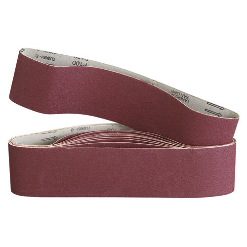 Bande abrasive en corindon - NT0440/035/060A - FERVI - pour le métal / pour le bois / pour rectifieuse