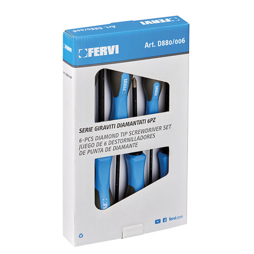 Tournevis plat - D880/006 - FERVI - Phillips
