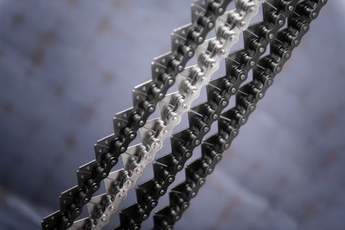 Chaîne de transmission - 06B-1 - Iris Chains - en acier inox / à rouleaux / sur mesure