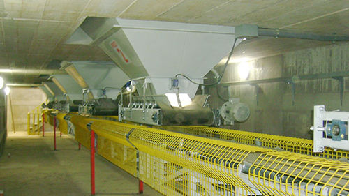 Bétonnière hydraulique - MF series - POYATOS - stationnaire / automatique / silencieuse