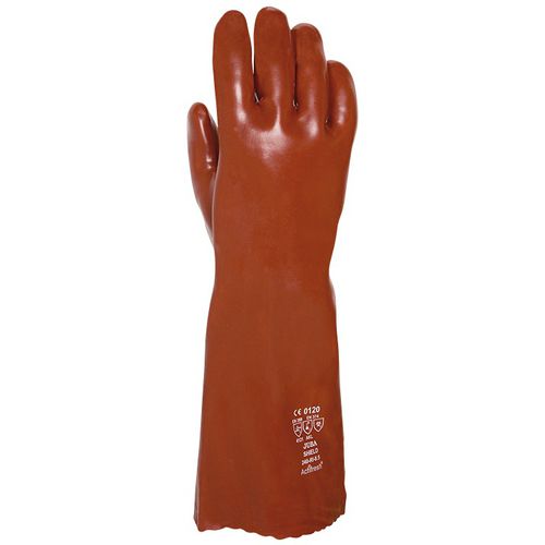 Gants de travail - 240RI  - Juba - de protection mécanique / de protection chimique / en PVC