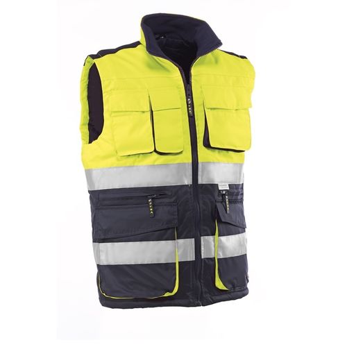 Gilet de travail - HV717 ELBRUS - Juba - haute visibilité / en polyester / en PU