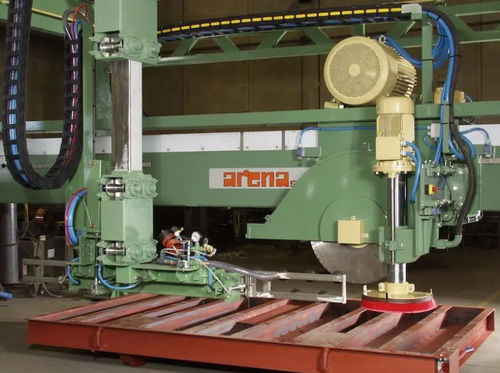Station de déchargement pour marbre - Officine Arena - en granite / automatique / horizontale