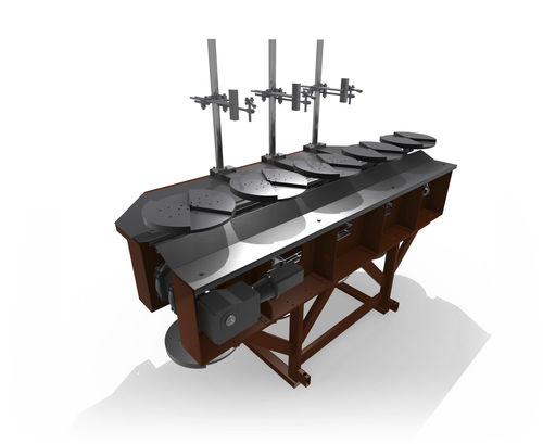 Machine de polissage pour verre - BOHEMIA MACHINE - industrielle / de surface