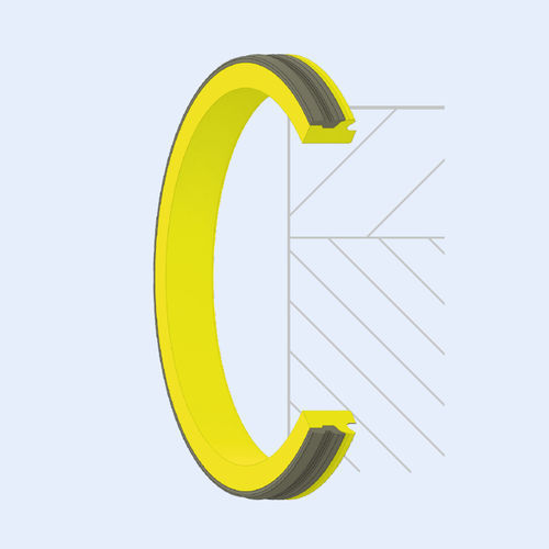 Joint en PTFE - TRO-A series - Hunger - en PUR / de piston / de compression