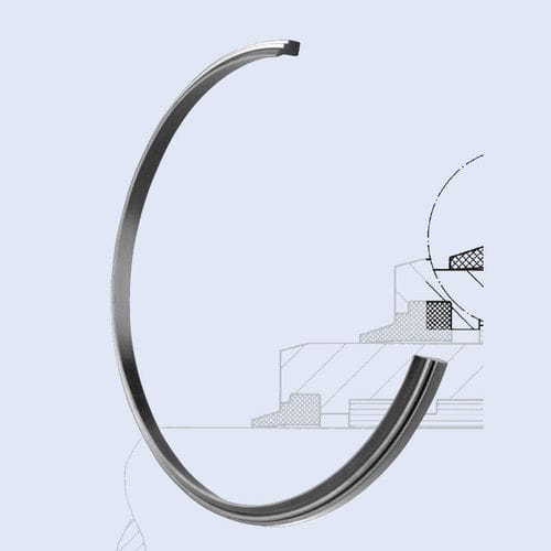 Joint racleur - AI-ST series - Hunger - en NBR / en PTFE / profilé