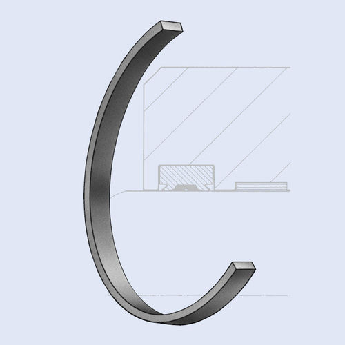 Joint torique - RFI series - Hunger - C-ring / en caoutchouc / en PTFE