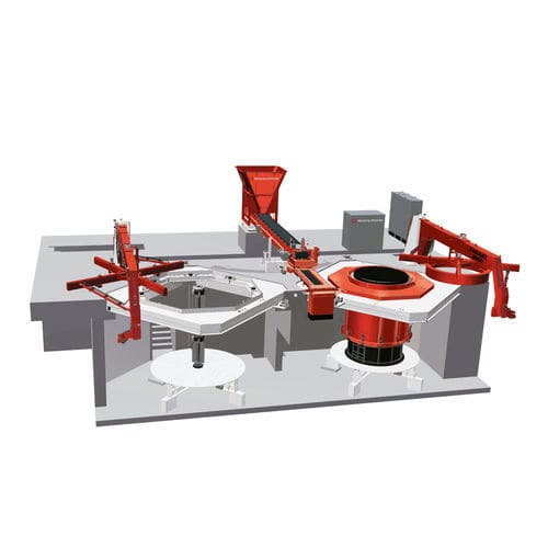 Unité de production pour la construction - VARIANT - TOPWERK - pour béton / pour trou d'homme / pour tuyaux