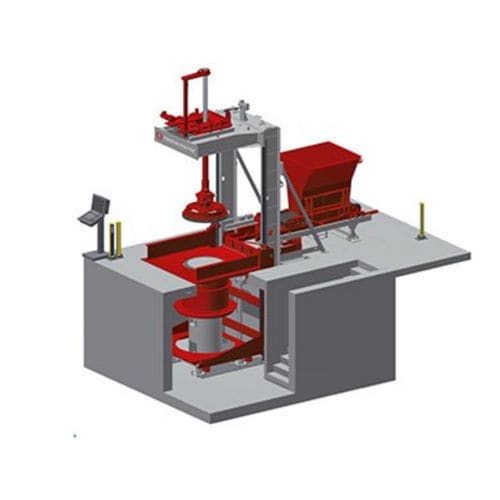 Unité de production pour la construction - TORNADO - TOPWERK - pour béton / pour trou d'homme