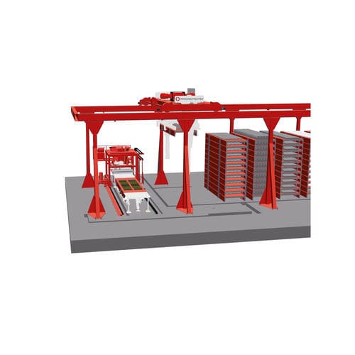 Ligne de production pour produits en béton - ZELUS - TOPWERK - automatique