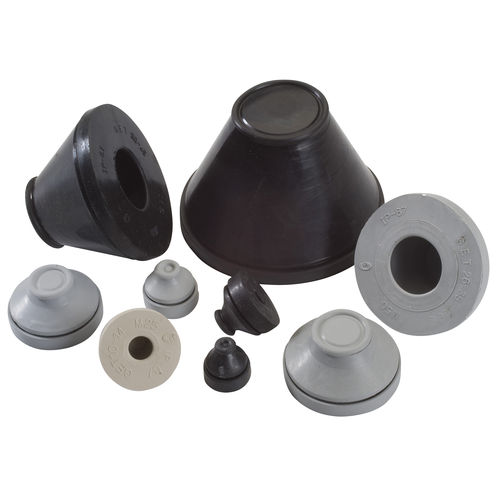 Passe-câble en EPDM - VET - Trelleborg Cable Entry Solutions - à membrane / à lèvre d'étanchéité / traversant