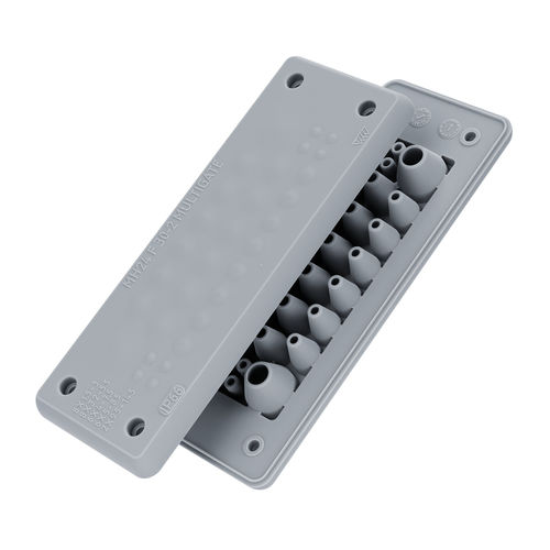 Plaque d'entrée de câble IP66 - MH24 F30-2 - Trelleborg Cable Entry Solutions - pour armoire électrique / pour applications hygiéniques / pour câble