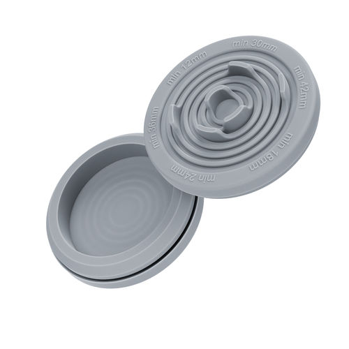 Passe-câble en TPE - T-RGDM - Trelleborg Cable Entry Solutions - à membrane / à lèvre d'étanchéité / traversant