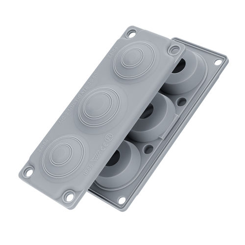 Plaque d'entrée de câble IP65 - MC 3  - Trelleborg Cable Entry Solutions - IP54 / IP55 / IP64