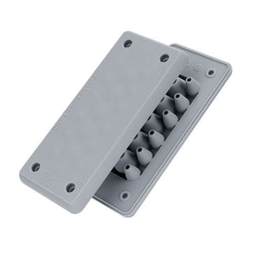 Plaque d'entrée de câble IP66 - MH16 F17-1 - Trelleborg Cable Entry Solutions - pour armoire électrique / pour applications hygiéniques / pour câble