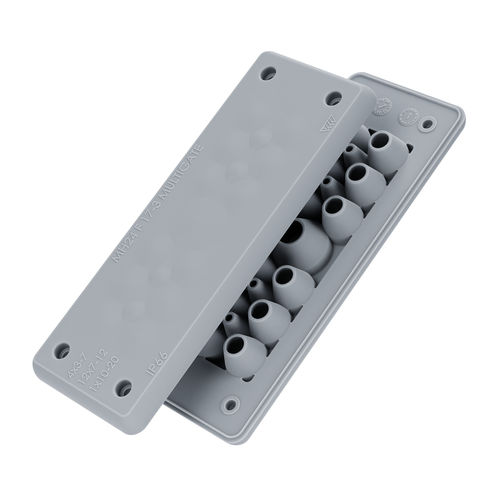 Plaque d'entrée de câble IP66 - MH24 F17-3 - Trelleborg Cable Entry Solutions - pour armoire électrique / pour applications hygiéniques / pour câble