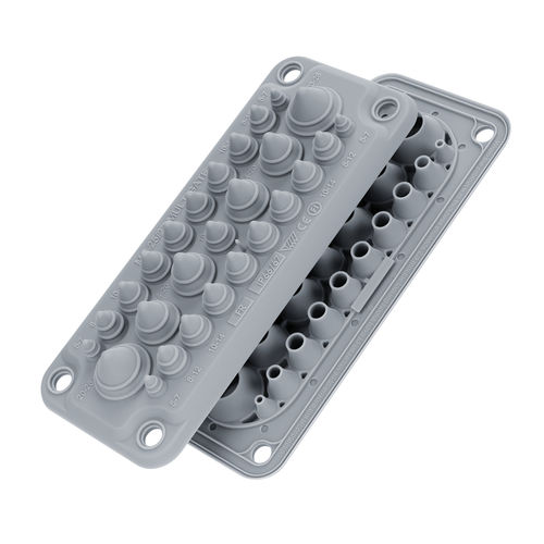 Plaque d'entrée de câble IP66 - MC 25/27 - Trelleborg Cable Entry Solutions - IP67 / pour armoire électrique / pour câble