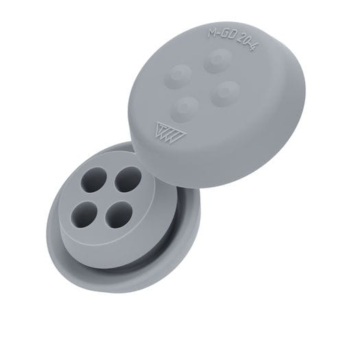 Plaque d'entrée de câble IP65 - M-GD 20-4 - Trelleborg Cable Entry Solutions - pour armoire électrique / pour applications hygiéniques / pour câble
