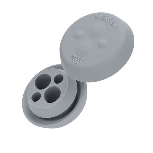 Plaque d'entrée de câble IP65 - M-GD 20-4.1 - Trelleborg Cable Entry Solutions - pour armoire électrique / pour applications hygiéniques / pour câble