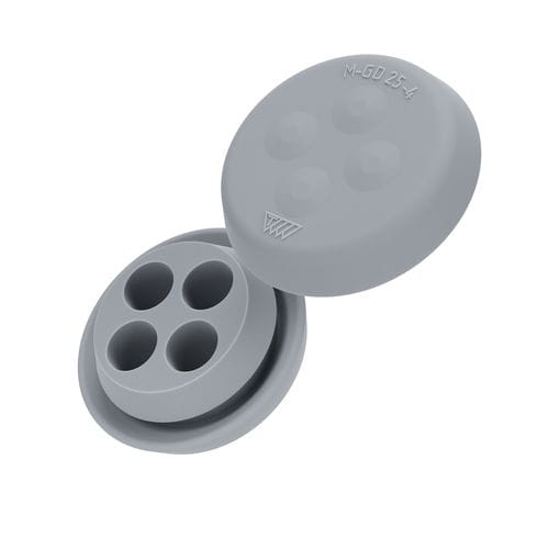 Plaque d'entrée de câble IP65 - M-GD 25-4 - Trelleborg Cable Entry Solutions - pour armoire électrique / pour applications hygiéniques / pour câble