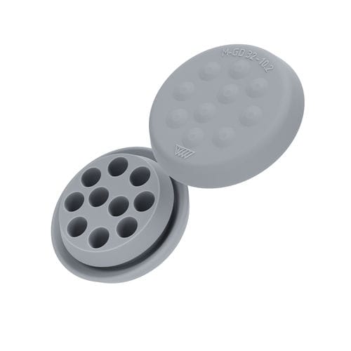 Plaque d'entrée de câble IP65 - M-GD 32-10.2 - Trelleborg Cable Entry Solutions - pour armoire électrique / pour applications hygiéniques / pour câble