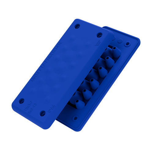 Plaque d'entrée de câble IP66 - MH-16 F 17-1 FDA - Trelleborg Cable Entry Solutions - pour câble / pour armoire électrique / pour applications hygiéniques