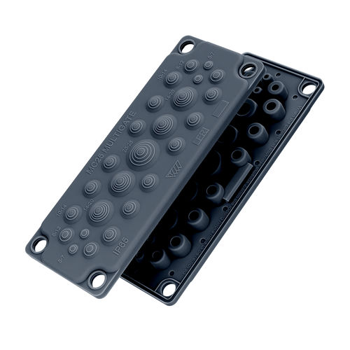 Entrée de câble à blindage EMI -  MC 25 BLACK EMC - Trelleborg Cable Entry Solutions - IP65 / pour câble / pour armoire électrique