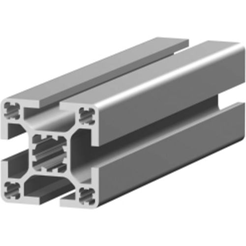 Profilé en aluminium - 1.11.040040.43L series - MayTec - rectangulaire / pour bâti et cartérisation de machine / pour protection de machine