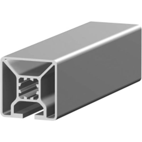 Profilé en aluminium - 1.11.040040.13LP - MayTec - rectangulaire / pour salle blanche / pour bâti et cartérisation de machine