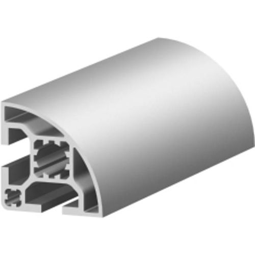 Profilé en aluminium - 1.11.040040.21 series - MayTec - rond / pour salle blanche / pour bâti et cartérisation de machine
