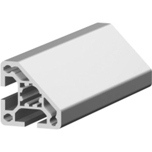 Profilé en aluminium - 1.11.040040.28LP - MayTec - triangulaire / pour salle blanche / pour bâti et cartérisation de machine