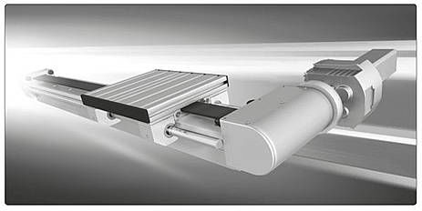 Axe linéaire à courroie - Linear System - MayTec - à profilé / électrique / en aluminium