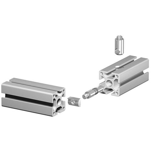 Connecteur de profilé en aluminium - screw-type - MayTec