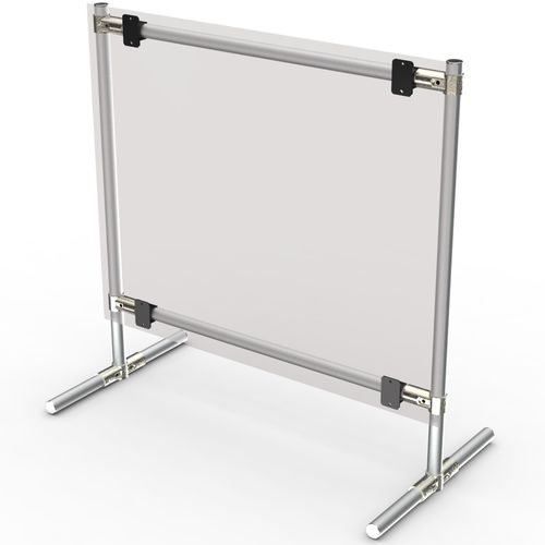 Écran de protection anti-projections - FHW1DR-800x800 - MayTec - d'accueil / mobile