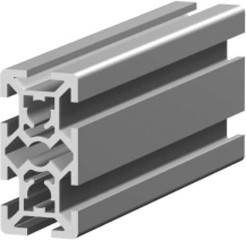 Profilé en aluminium - 1.10.020040.64LP - MayTec - en T / rectangulaire / pour salle blanche