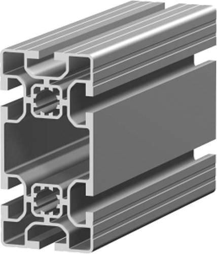 Profilé en aluminium - 1.11.050100.64L - MayTec - en T / pour salle blanche