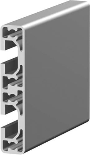 Profilé en aluminium - 1.09.016080.24LP - MayTec - à section rectangulaire / en T / pour salle blanche