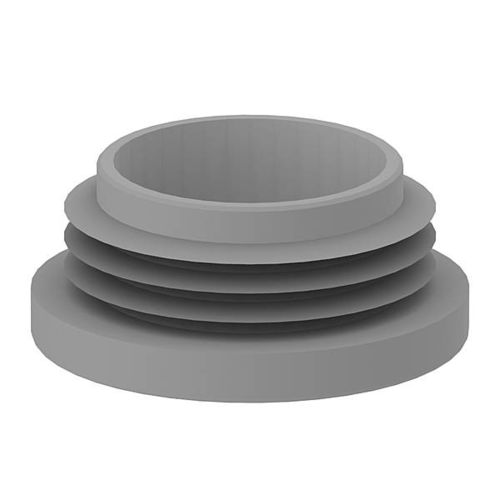 Bouchon rond - MayTec - à ailettes / mâle / en plastique