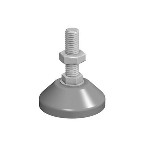 Pied de machine - MayTec - en aluminium / réglable / fileté