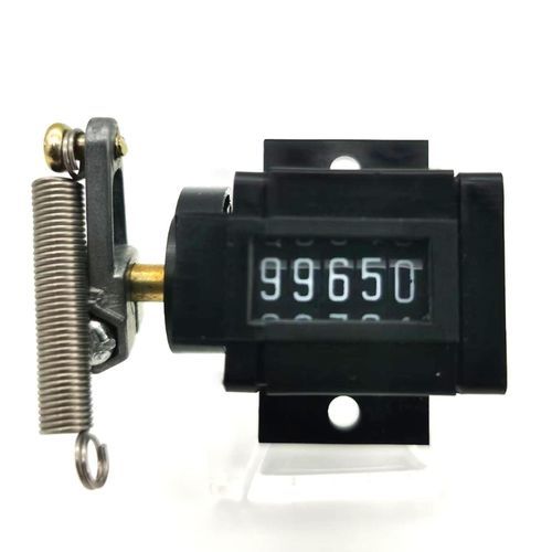 Compteur Mécanique, Compteur Mécanique à 6 Chiffres, Compteur Rotatif Reinitialisable 0 999999 D67 F 88300123