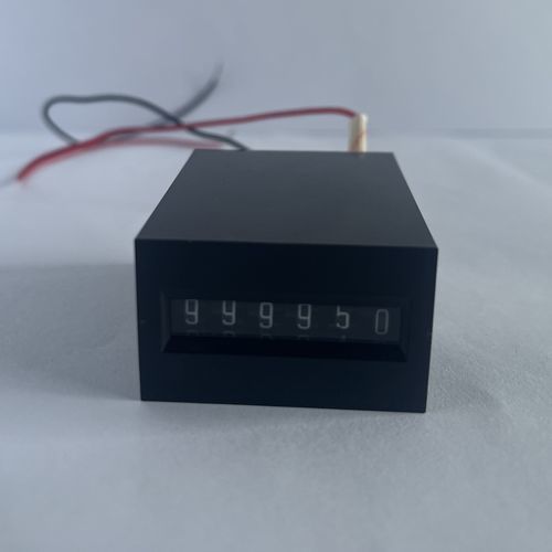 Compteur d'impulsions -  876-ⅡA   - Hitech - à 6 chiffres / électromécanique / électromagnétique