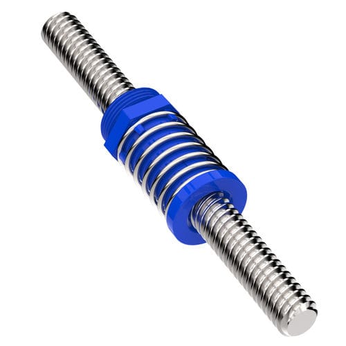 Vis coulissante à rattrapage de jeu - ATA025xxxR - Helix Linear Technologies - à filetage rond / en plastique / à écrou