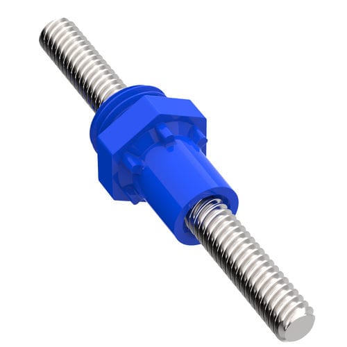 Vis coulissante à filetage rond - NTA series - Helix Linear Technologies - en plastique / à écrou