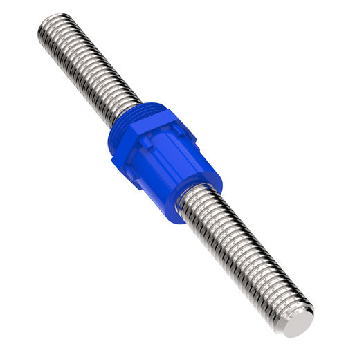 Vis coulissante à filetage rond - NTA series - Helix Linear Technologies - en plastique / à écrou