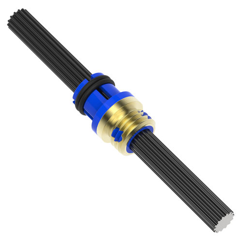 Arbre en inox - PTA series  - Helix Linear Technologies - cannelé / pour l'industrie