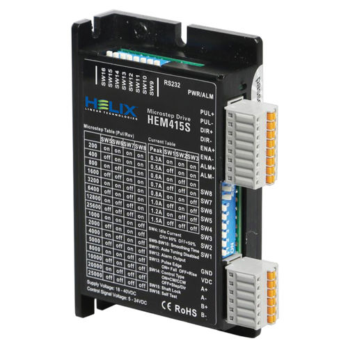 Commande de moteur pas à pas - HEM415S  - Helix Linear Technologies