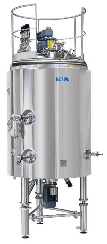 Cuve pour process chimique - ETA - cylindrique / industrielle / verticale