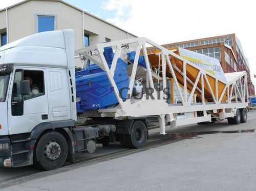 Centrale à béton mobile - GMP-60 - GÜRİŞ